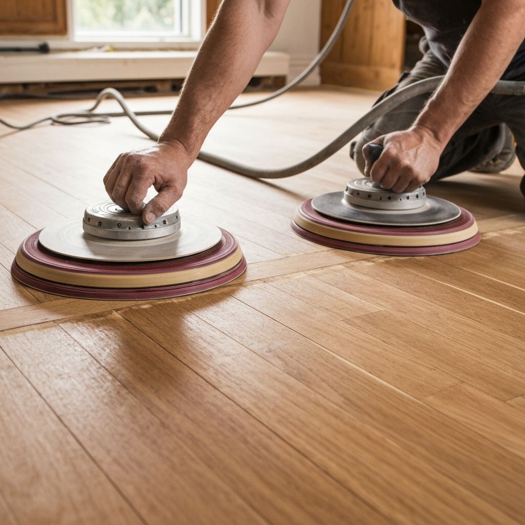 Ponçage et Traitement Parquet